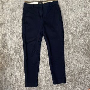 Navy crop pants